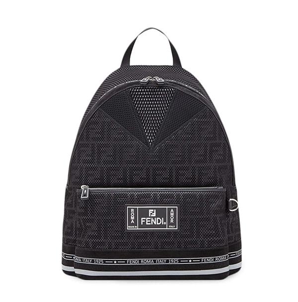 【VIP SALE!!】FENDI☆FFロゴ付き ファブリック バックパック 7VZ042A7S8